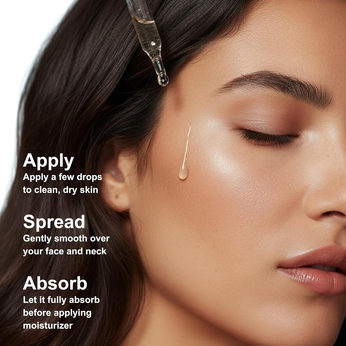 Micro Ingredients vitamin B5 face serum texture display
