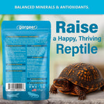 Gargeer reptile mineral supplement powder texture closeup