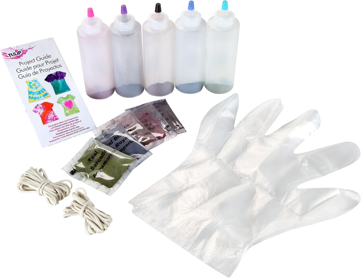 Tulip Carousel Colors tie dye squeeze bottles