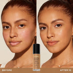 Close up of Milani foundation pump applicator bottle
