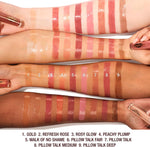 Collagen Lip Bath skincare infused gloss texture swatch