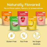 Numa Foods guilt free coffee and coconut flavored chewy treats