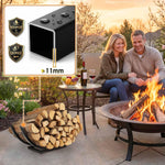 Junshuo indoor hearth fireplace wood organizer