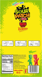 SOUR PATCH KIDS Big Kids Individually Wrapped Soft & Chewy Gummy Candy, Bulk Candy, 240 Count Box - Image 14