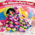 Apple watermelon grape and original flavor gumballs