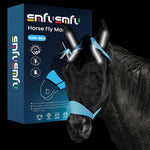SMFUSMFU horse fly mask UV protection material close up