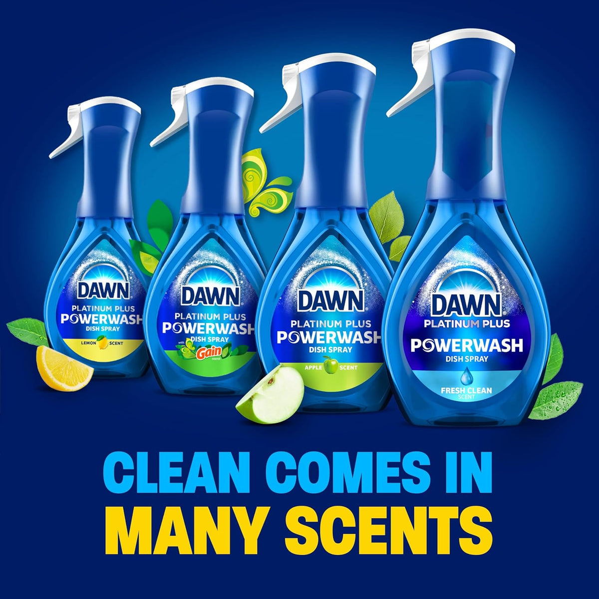 Dawn Dish Soap Spray Tropical Blend Scent, Kitchen Household Essentials, 16 oz. Spray Bottle - Image 10