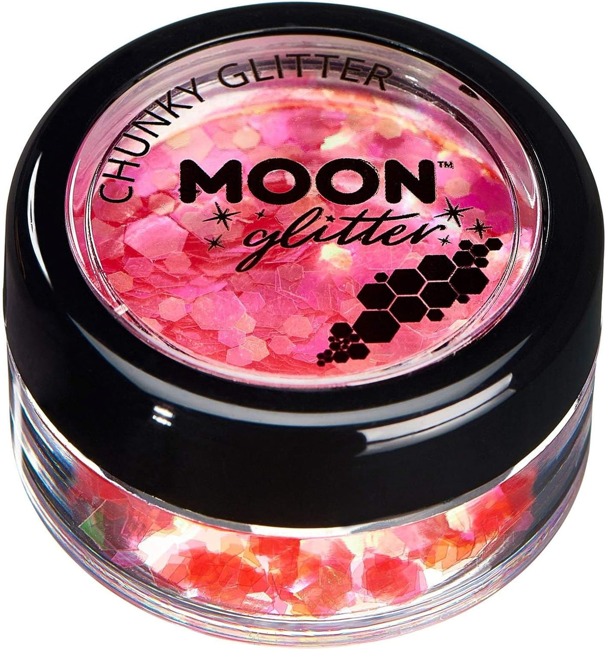 Moon Glitter Iridescent Chunky Glitter 100% Cosmetic Glitter for Face, Body, Nails, Hair and Lips - 0.10oz - Green - Image 11