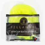 Bellanomi African exfoliating net sponge front view