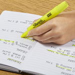 Sharpie 4 count highlighter set laid out horizontally