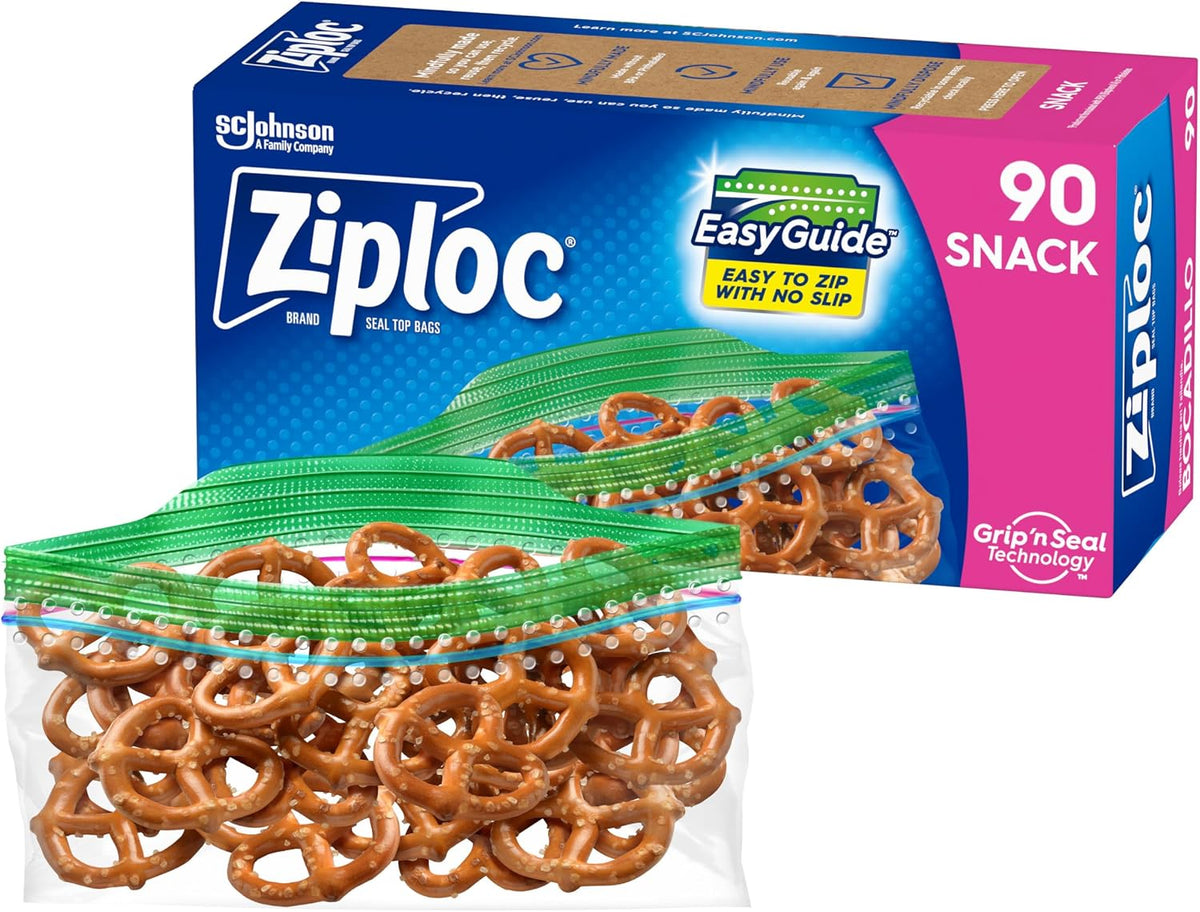 Ziploc snack bags lifestyle lunchbox organization