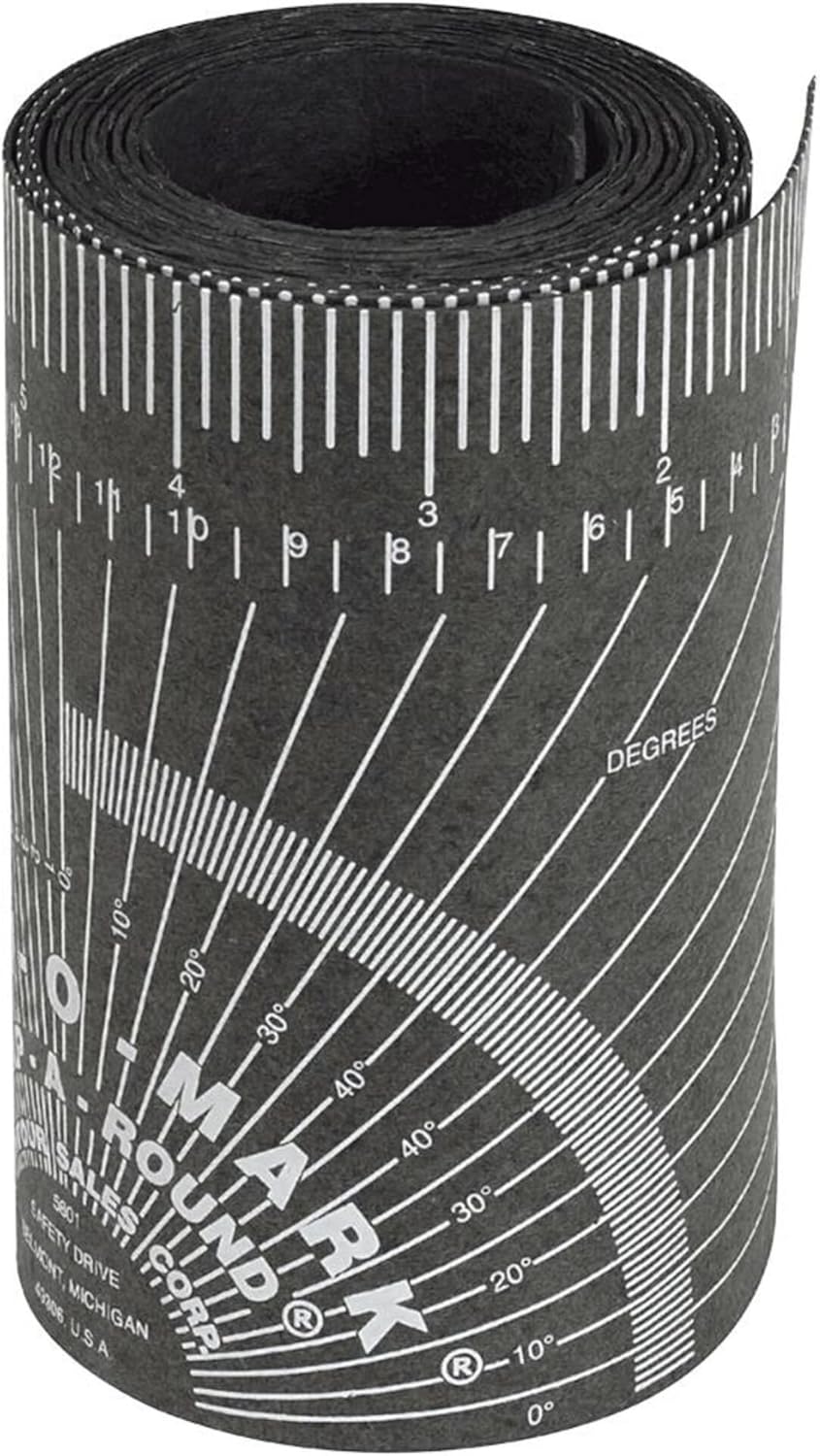 Jackson Safety Pipe Measuring Tool - Wrap-A-Round Tape Pipe Fitting Tool (Multiple Sizes and Heat Ratings) - Image 10