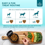 Premium dog tear stain remover and retinal health supplement nutritional facts label