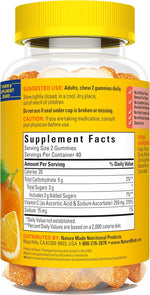 Nature Made vitamin C gummies lifestyle product presentation