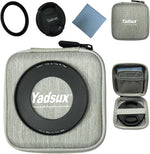 Yadsux 46mm to 72mm step up ring front view adapter