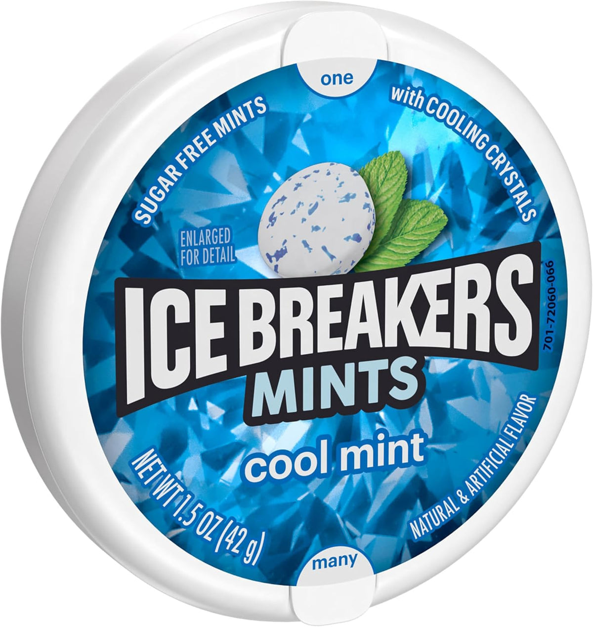 Lifestyle image showing pocket sized mint tin on the go