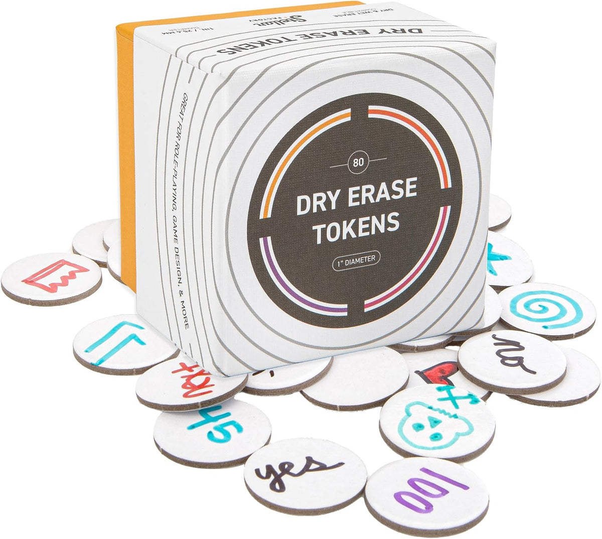 Stellar Factory Dry Erase Tokens front view