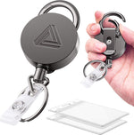 Complete Azrra heavy duty badge holder reel and accessories set