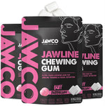 JAWCO Ultra-tough Jawline Chewing Gum | Get a Stronger, Squarer Jawline | Jaw Training Hard Gum | Chisel, Sculpt, Tone your Jaw | 15X Hardness | Facial Fitness Mewing Gum | Mighty Mint (1-Pack) - Image 10