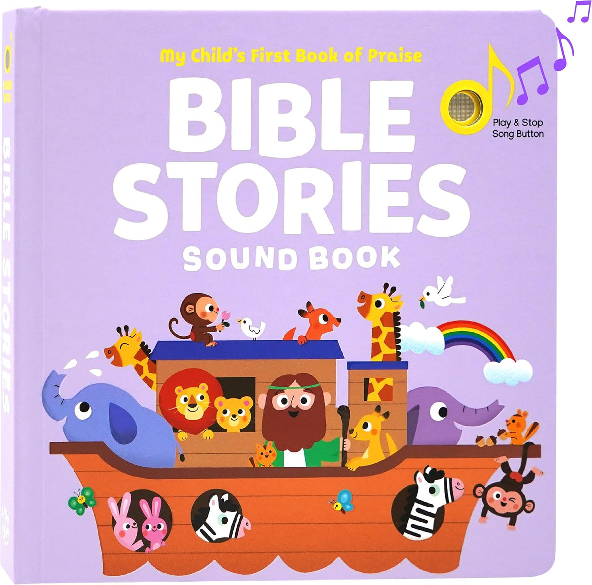 Sing Along with Jesus Christian Sound Books for Kids - 6 Bible Songs for Toddlers, Christian Gifts for Kids, Baby Bible for Baptism, Christening, Dedication Gifts, Sunday School, Preschool Homeschool - Image 12
