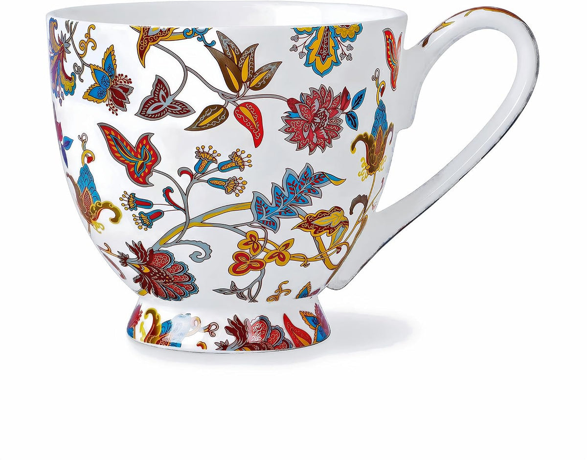 LanHong floral tea mug gift-ready packaging angle