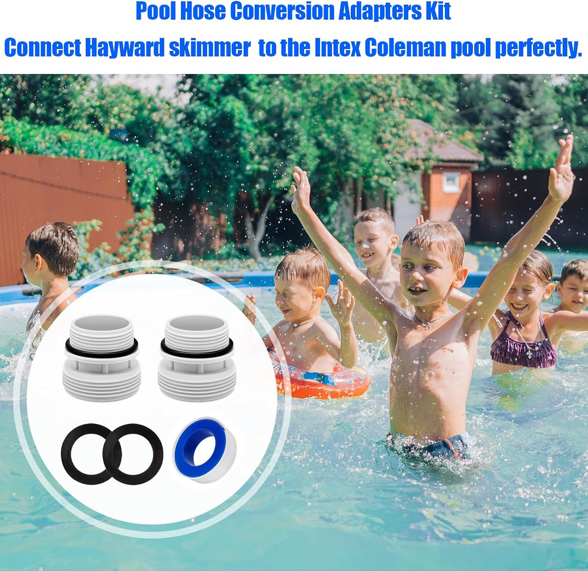 Alocs 4 pack pool plumbing fittings overview