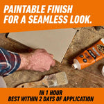 Gorilla all purpose adhesive being applied on wood surface