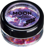 Moon Glitter Iridescent Chunky Glitter 100% Cosmetic Glitter for Face, Body, Nails, Hair and Lips - 0.10oz - Green - Image 13