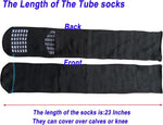 LORVVDE stretchy fabric and heel-less design for universal fit
