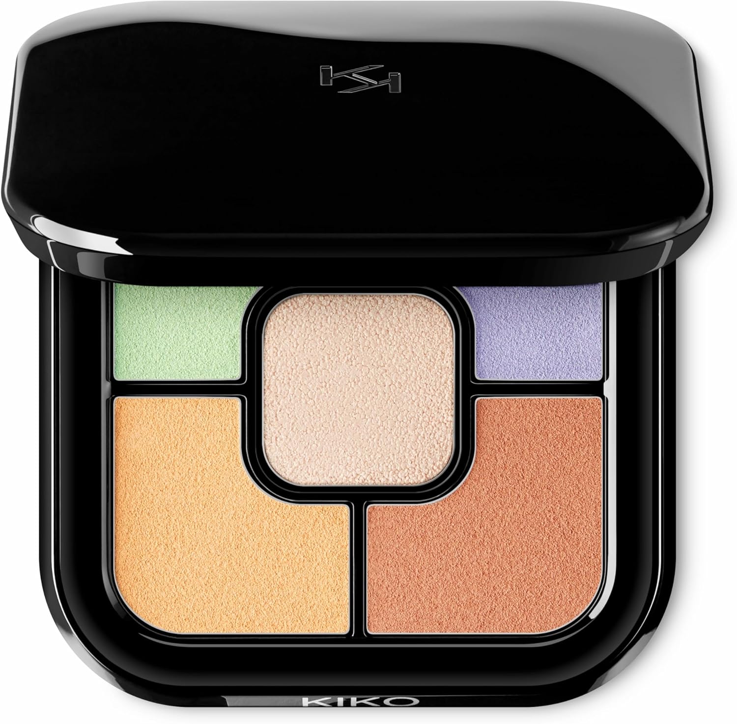 Kiko Milano Colour Correct Concealer Palette front view showing five shades