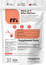 Micro Ingredients keto and vegan certified seals on the product packaging.
