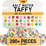Snackathon Salt Water Taffy Assorted Mix bulk box front view authentic USA candy