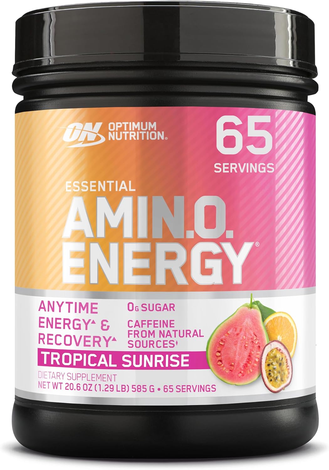 Optimum Nutrition Amino Energy - Pre Workout with Green Tea, BCAA, Amino Acids, Keto Friendly, Green Coffee Extract, Energy Powder - Citrus Spritz, 9.5 Ounce, 30 Servings (Packaging May Vary) - Image 15
