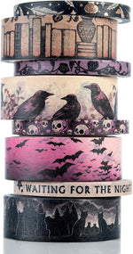 Conquest Waiting for the Night washi tape bundle front view packaging