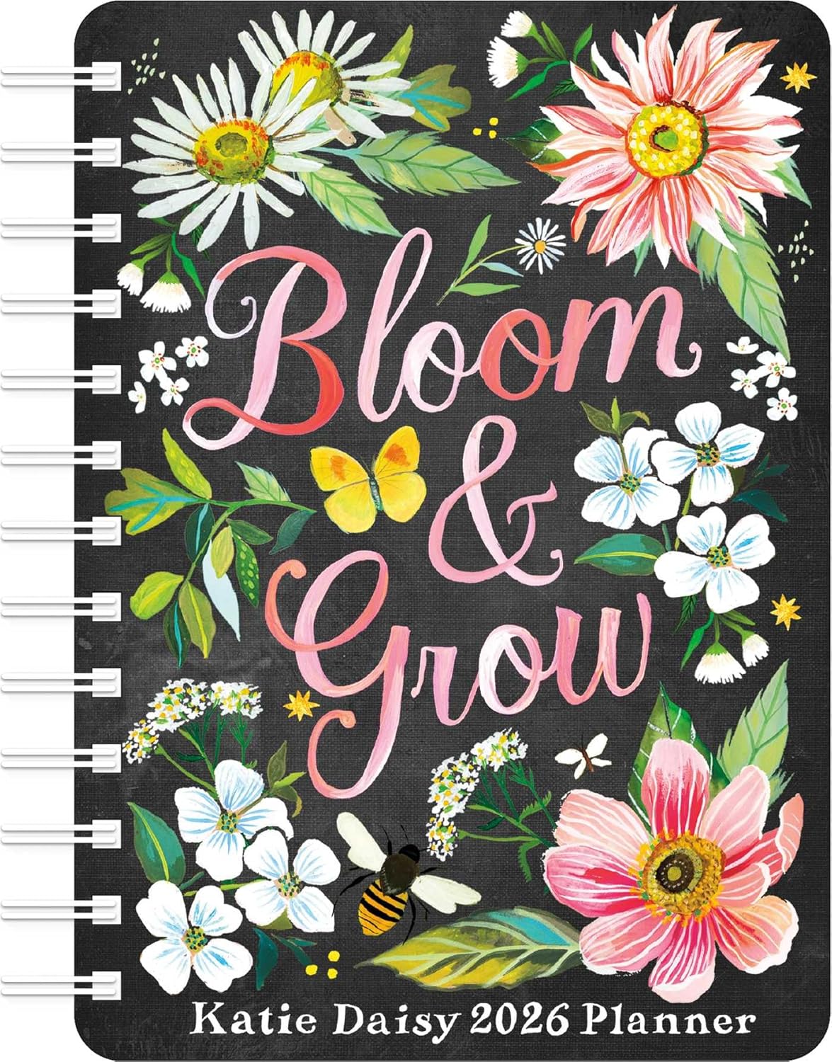Katie Daisy 2026 Weekly Planner Calendar: Bloom & Grow - Image 1