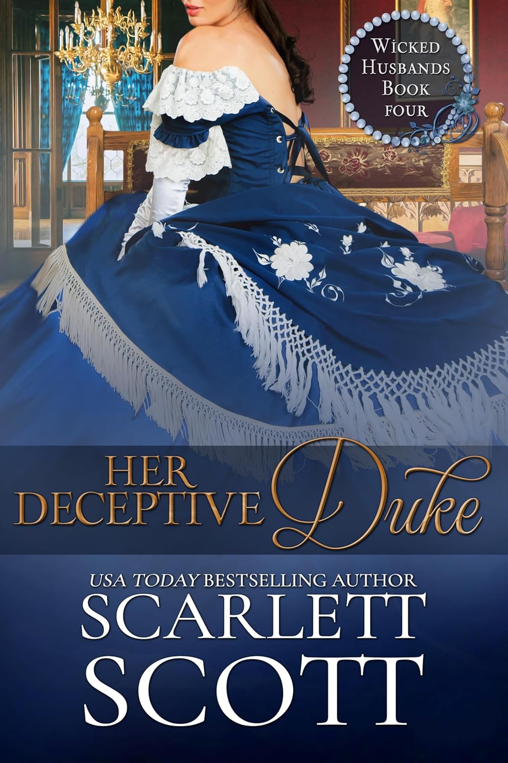 Scarlett Scott Her Deceptive Duke Wicked Husbands book cover art