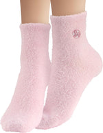 Earth Therapeutics aloe socks displayed flat on a clean surface