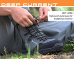 Frogg Toggs wading boot microscreen water drainage ports