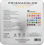 Prismacolor woodcase pencils set open view