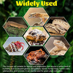 Water absorption demonstration using coarse granulated reptile vermiculite
