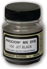Jacquard Procion MX tie dye powder jar front view