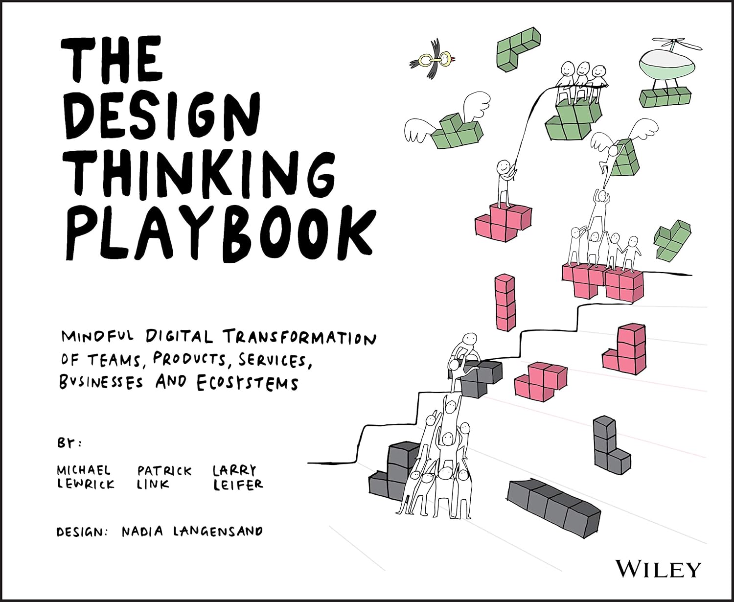 Wiley The Design Thinking Playbook front view official paperback edition