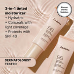 Back of Dr. Jart+ Premium BB cream tube