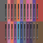 NYX Suede Matte Lip Liner paired with matching matte lipstick
