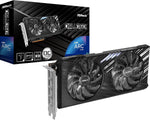 ASRock Intel Arc A770 display output ports close up