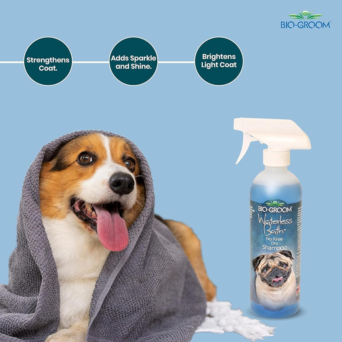Bio-Groom 16 fluid ounce bottle on display