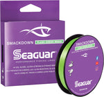 Seaguar Smackdown braided fishing line front view spool