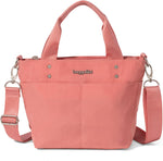 Baggallini mini carryall tote front view