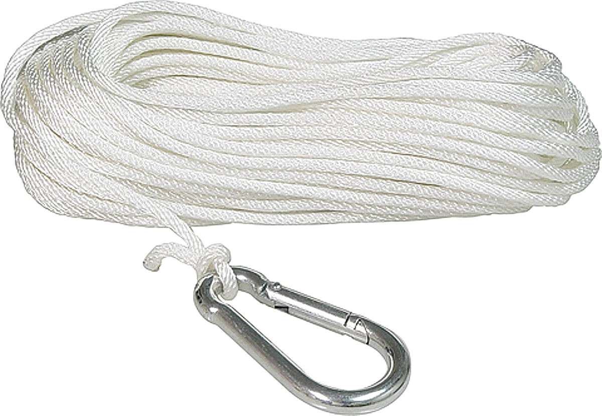 SeaSense solid braid nylon anchor line front view marine hardware