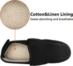 Tiestra wide slippers adjustable strap close up